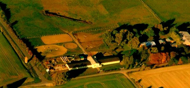 Pferdehof Kranichweide von Oben